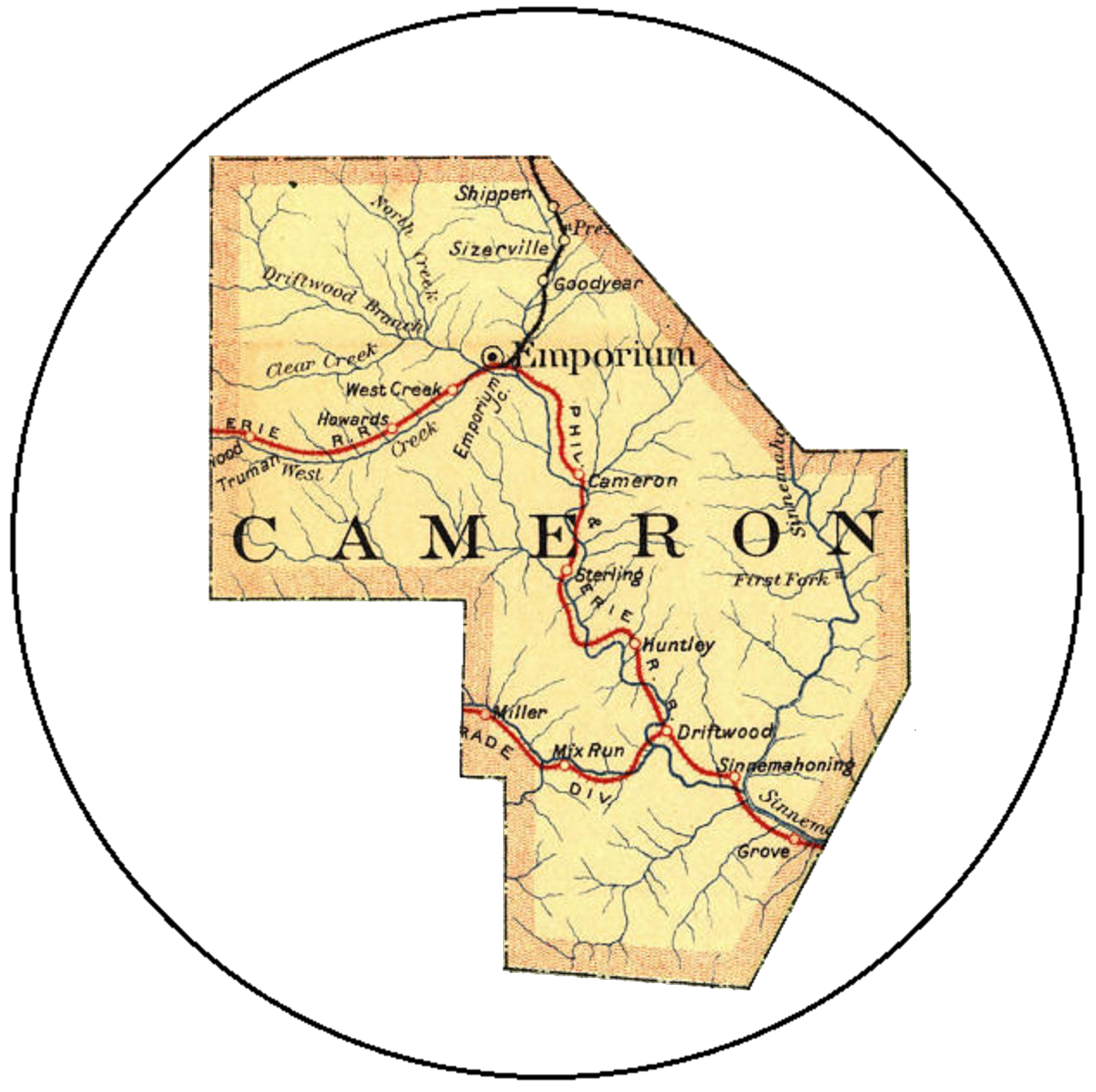 County of Cameron, PA Logo
